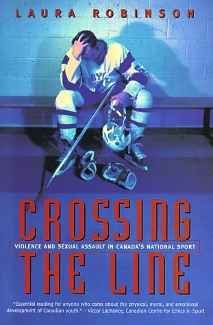 Crossing the Line book cover by Laura Robinson